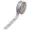 JΚ Home Décor - Κορδέλα Γκρο Βαμβακερή Butterflies Βεραμάν 2.3cmX9m
