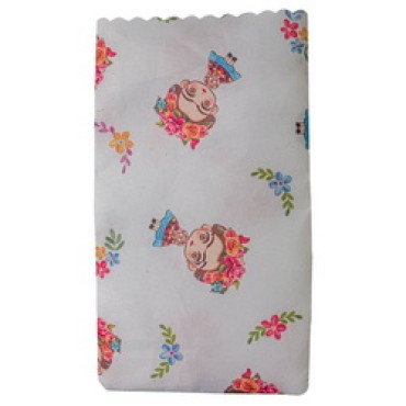 JΚ Home Décor - Πουγκί Microfibre Flower 14cmX20cm