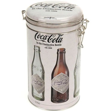 JK Home Décor - Coffee Canister Tin with Metal 19cm