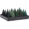 JΚ Home Décor - Δεντράκι Πλαστικό Πράσινο Φωτιζόμενο WW 4x10cm