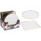 JK Home Décor - Καθρέφτης Δίσκος με Χρυσό 25cm 2Σχδ