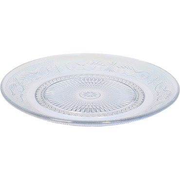 JK Home Décor - Plate Glass Rainbow Luster
