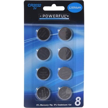 JK Home Décor - Batteries CR2032 S/8