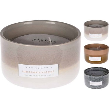 JK Home Décor - Scented Candle in Ceramic Pot