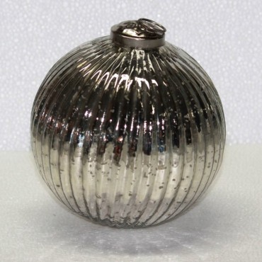 JK Home Décor - Christmas Ball 13cm Silver