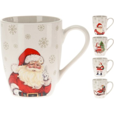JK Home Décor - mug 340ml Porcelain 4Ass