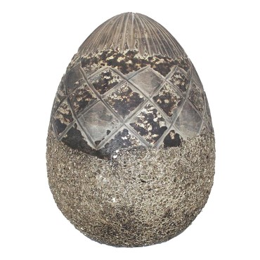 JK Home Décor - Egg Glass Gold 34cm