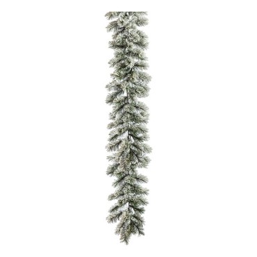 JK Home Décor - Chicago PP Flocked Garland 270cm
