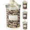 JΚ Home Décor - Κερί σε Βαζάκι Γυάλινο 3Σχδ 10x18cm