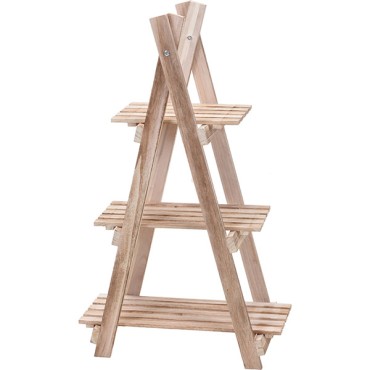 JK Home Décor - Σταντ για Λουλούδια 3-Επιπέδων 28x50x84cm