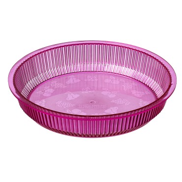 JK Home Décor - Acrylic Bread Basket Round