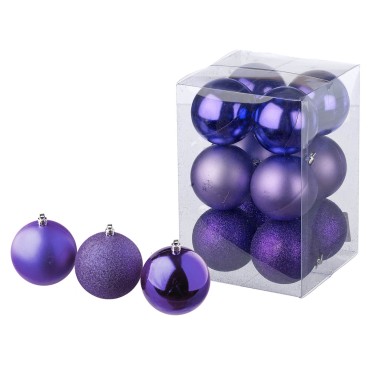 JK Home Décor - Ball Christmas S/12 6cm