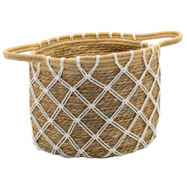 JK Home Décor - Round Grass Basket