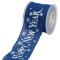 JΚ Home Décor - Κορδέλα Sparkle Happy New Year 8cm x9.10m Μπλε