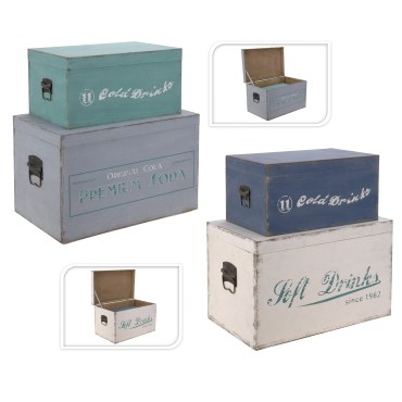 JK Home Décor - Box Wood S/2 4ASS