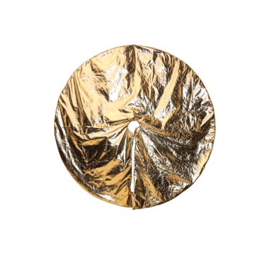 JK Home Décor - Royal Gold 120ø tree apron
