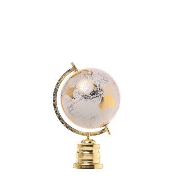 JK Home Décor - Pearled Gold Globe