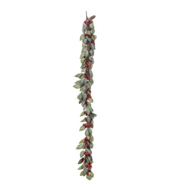 JΚ Home Décor - Γιρλάντα Eucalyptus & Berries 180cm