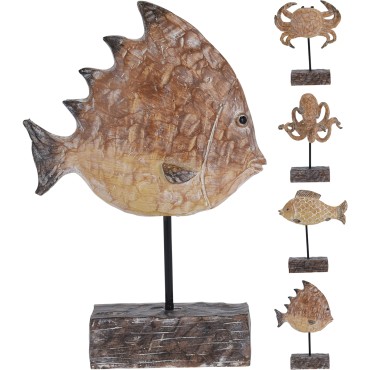 JΚ Home Décor - Καλοκαιρινά σε Βάση 4Σχδ 17x6x26cm