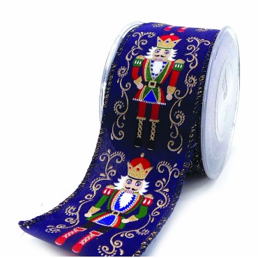 JΚ Home Décor - Κορδέλα Casse Noisette Μπλε 6.7cmX9m