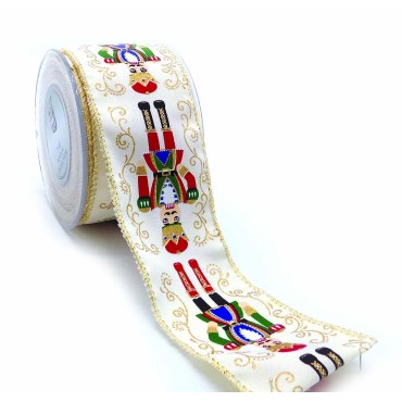 JΚ Home Décor - Κορδέλα Casse Noisette Εκρού 6.7cmX9m