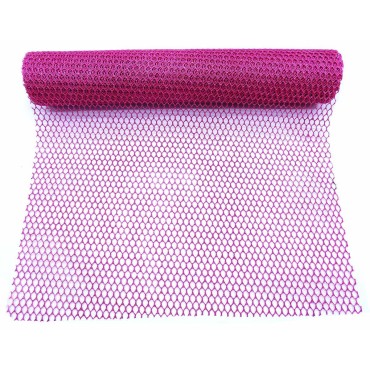 JΚ Home Décor - Ύφασμα Ροζ Glitter Fence 50cmX5m