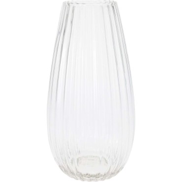 JK Home Décor -  Striped Vase 15x30cm