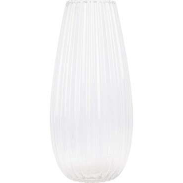 JK Home Décor - Βάζο με Γραμμές 17x37cm