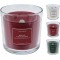 JK Home Décor - Κερί Αρωματικό Cosy Crackle σε Γυαλί 15x15cm 3Σχδ