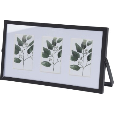 JK Home Décor - Κορνίζα από Μέταλλο Μαύρο 22x12cm