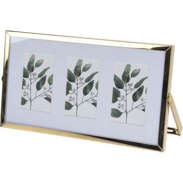JK Home Décor - Κορνίζα από Μέταλλο Χρυσό 22x12cm