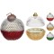JK Home Décor - Κερί Αρωματικό σε Μπάλα Γυαλί 11x12.5cm 3Σχδ