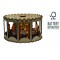 JK Home Décor - Καρουσέλ Ξύλινο 20x14cm LED 2Σχδ