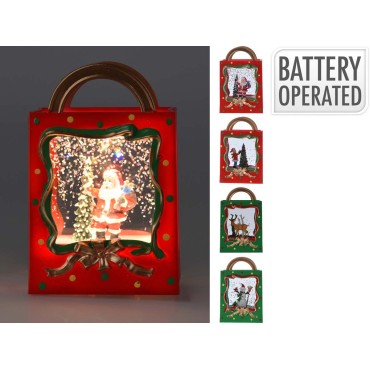 JK Home Décor - Νερόμπαλα Τσάντα LED 9x11cm 4Σχδ