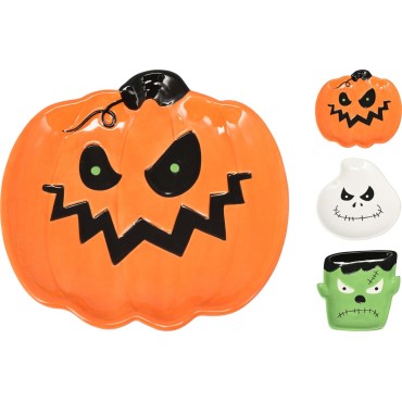 JK Home Décor - Πιάτο Halloween 13cm 3Σχδ