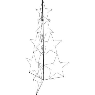 JK Home Décor - Δέντρο από Μέταλλο Μαύρο 108x150cm