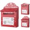 JK Home Décor - Γραμματοκιβώτιο από Μέταλλο 20x9.5cm 2Σχδ