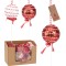 LOLLIPOP 13CM HANGING DECO 4ASS