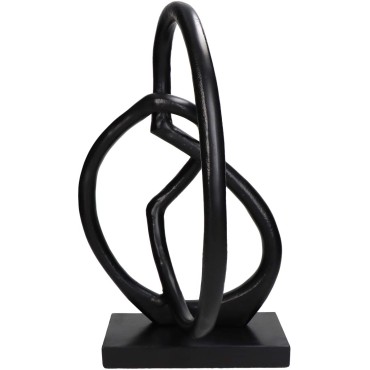 JΚ Home Décor - Διακοσμητικό Μαύρο 25x15x41cm