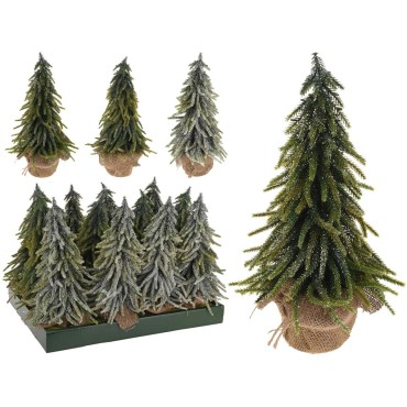 JK Home Décor - Δέντρο Πράσινο PE 18x35cm 3Σχδ