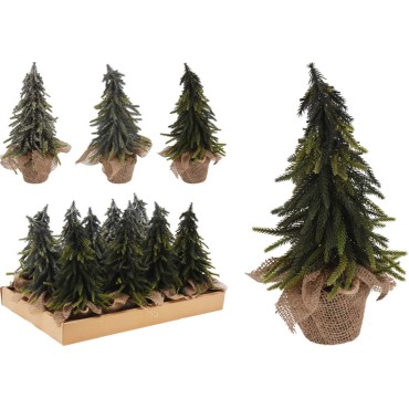 JK Home Décor - Δέντρο Πράσινο PE 15x28cm 3Σχδ