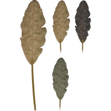JK Home Décor -  Banana Leaf Branch 90cm 3 Ass
