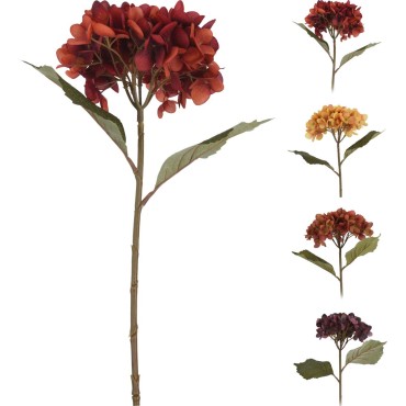 JK Home Décor - Hydrangea Branch 60cm 4 Ass