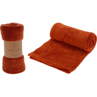 JK Home Décor - Blanket Fleece 125x150cm Tabac
