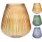 JK Home Décor - Βάζο από Γυαλί 24x28cm 3Σχδ