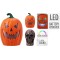 JK Home Décor - Μάσκα Halloween με LED & Ήχο 19x30cm 2Σχδ