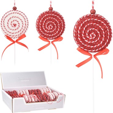 JK Home Décor - Στολίδι Γλυφιτζούρι 2Σχδ 20cm