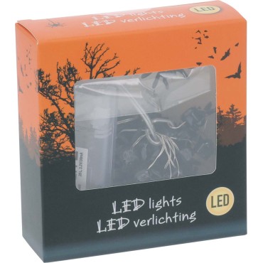 JK Home Décor - Λαμπάκια Halloween Silverwire 20LED 110cm 4Σχδ