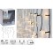 JK Home Décor - Λαμπάκια Βροχή WW 180LED 6M