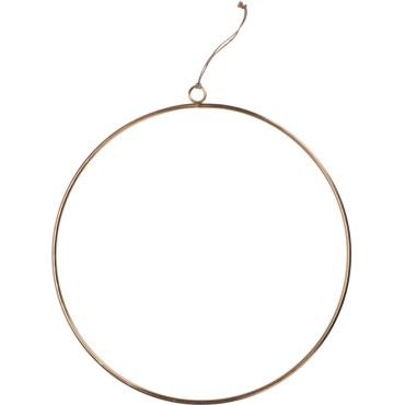 JΚ Home Décor - Βάση Κύκλος Αλουμινίου Χρυσή 30cm